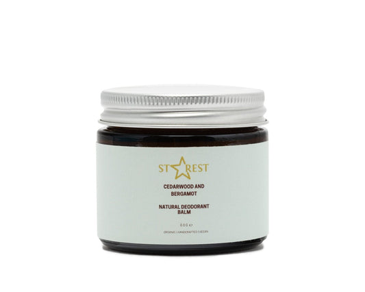 Cedarwood and Bergamot Deodorant Balm