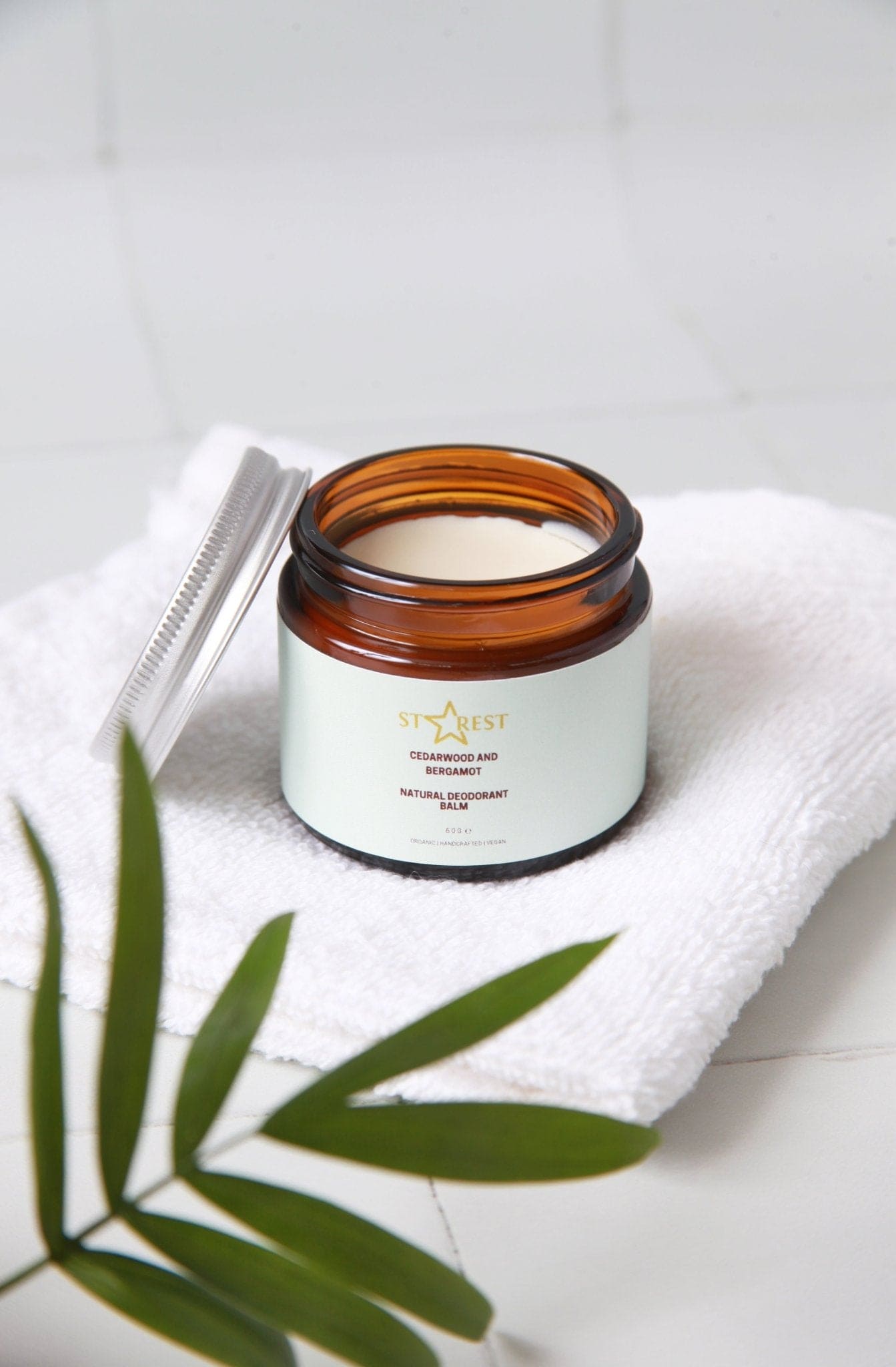 Cedarwood and Bergamot Deodorant Balm