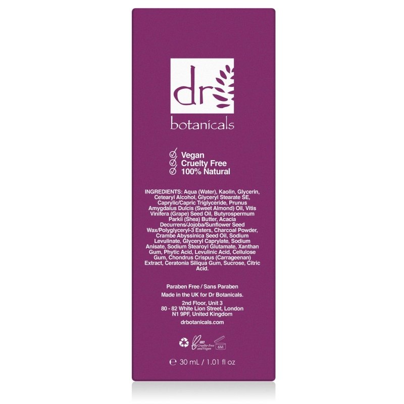 Charcoal Superfood Mattifying Face Mask 30ml