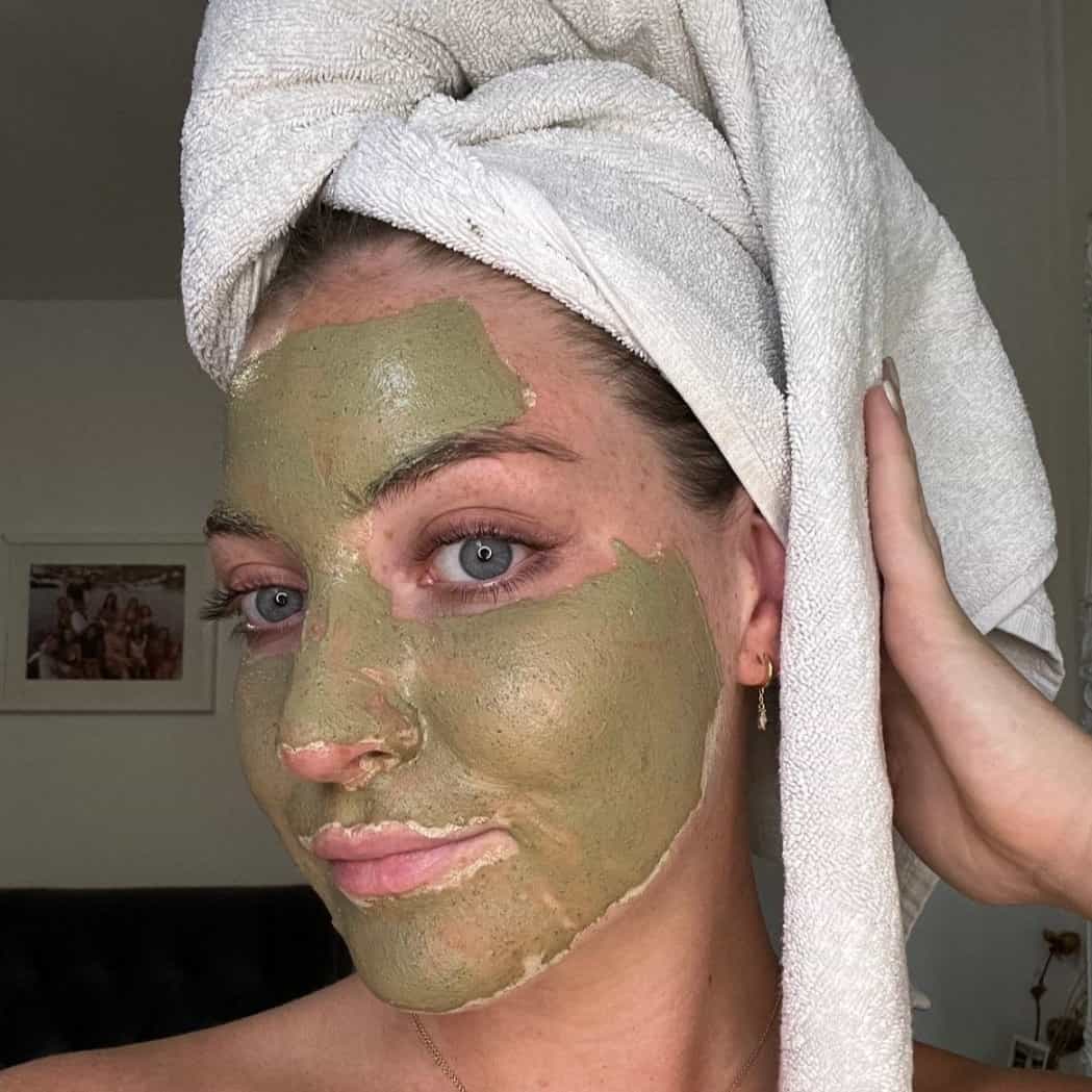 FRENCH GREEN CLAY MASK & CALMING MASK OIL SET