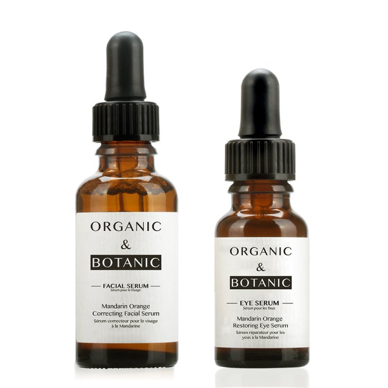 Mandarin Orange Restorative Eye Serum + Mandarin Orange Correcting Facial Serum