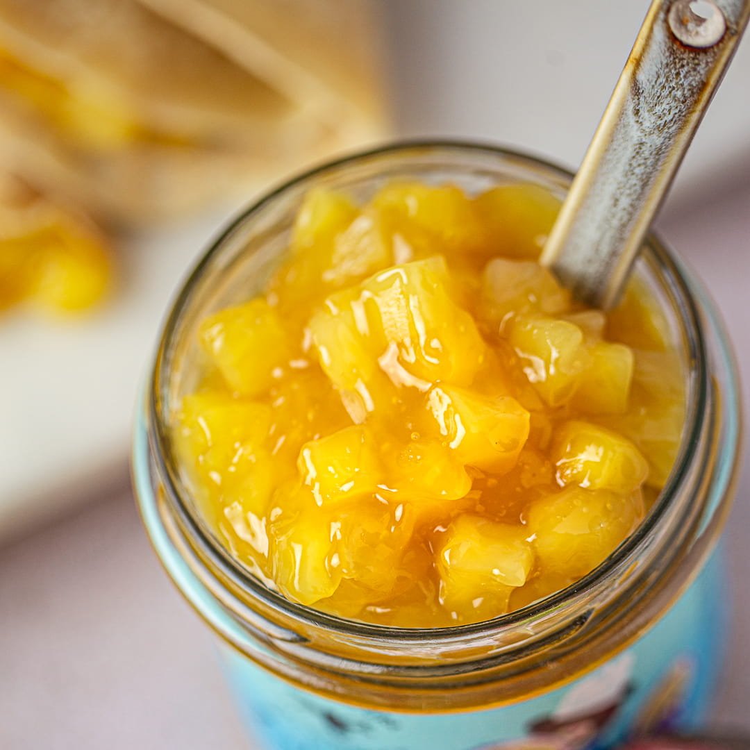 Mango & Passion fruit in gel with Honey "Żelowocki" 320g