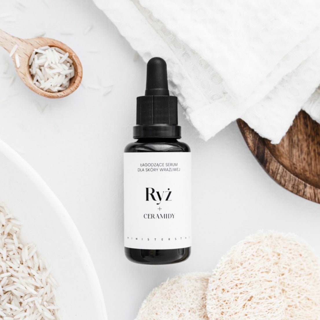 RICE + CERAMIDES Soothing Face Serum 30ml