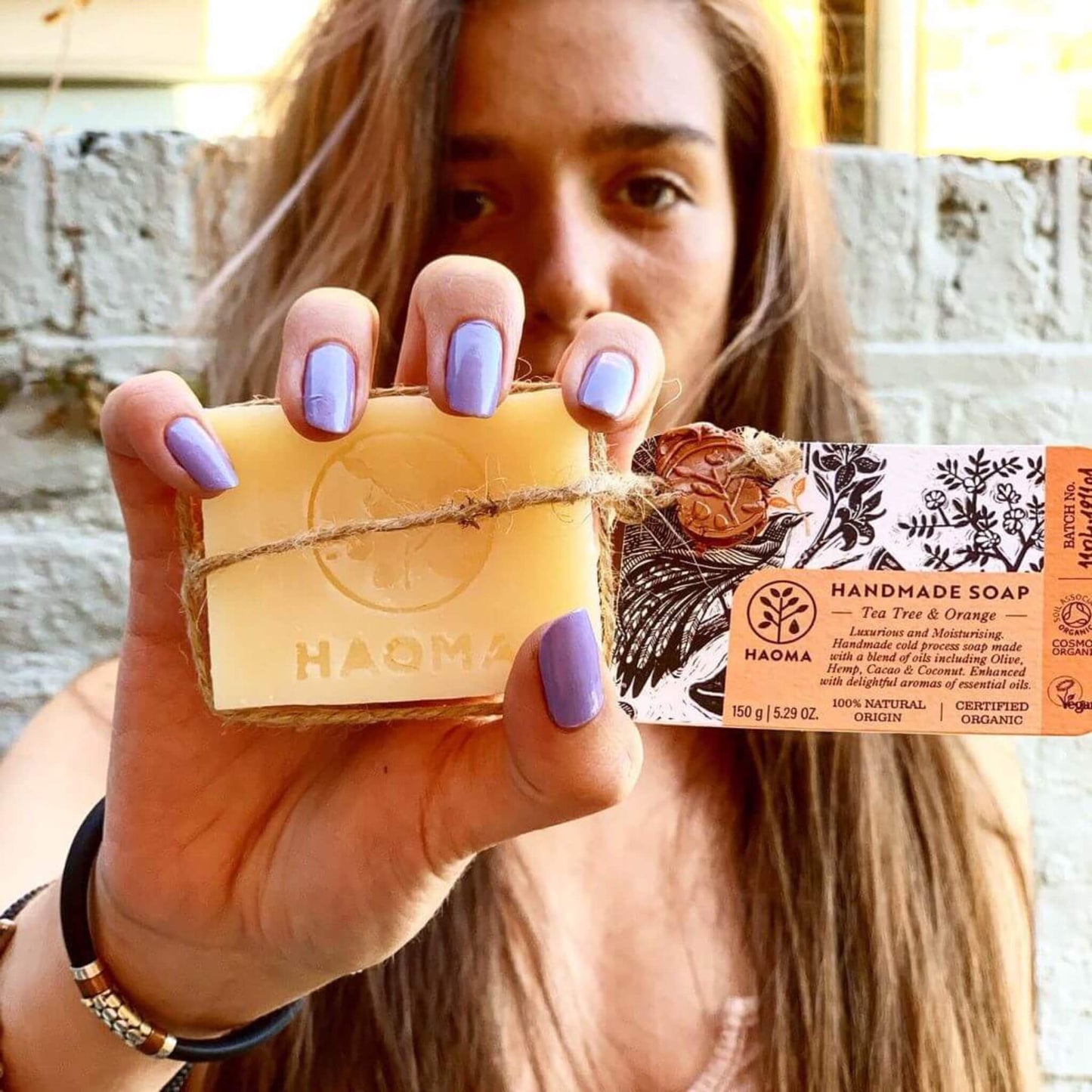 Handmade Tea Tree & Orange Soap