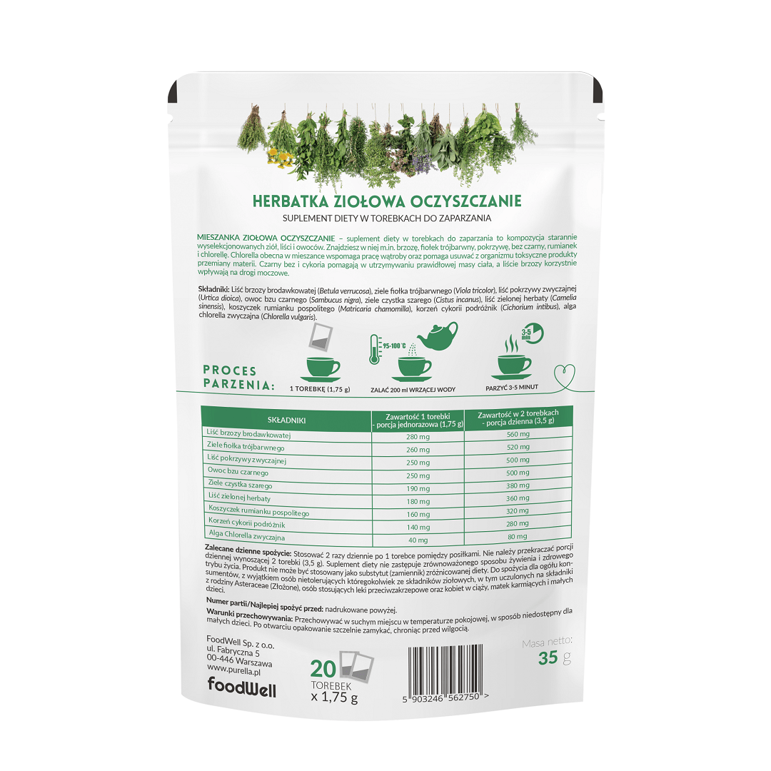 Herbal Infusion - Detox Superherbs (20x 1.75g)