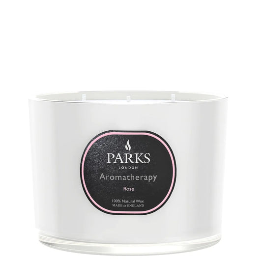 ROSE 350G 3 WICK CANDLE