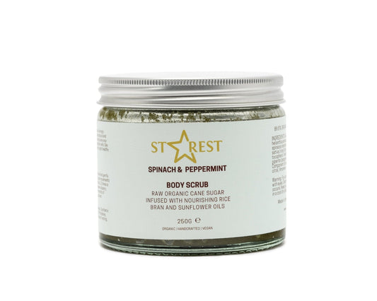 Spinach and Peppermint Body Scrub