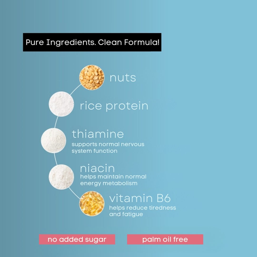 Power Tube - Nut cream with white chocolate & raspberries flavour 50g