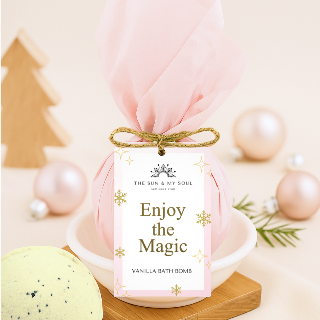 Enjoy the Magic Christmas Bath Bomb - Vanilla Scent