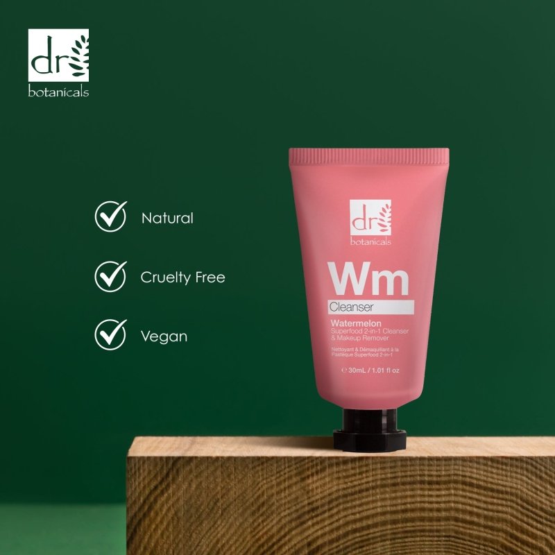 Watermelon Superfood 2-In-1 Cleanser & Makeup Remover 30ml